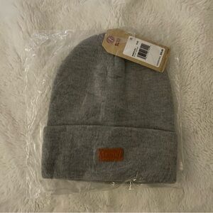 Levi's Classic Gray Knit Beanie
